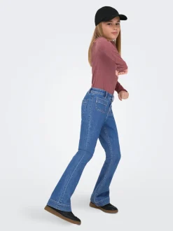 KOGMADISON Hohe Taille Flared Jeans
