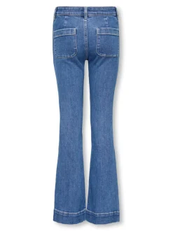 KOGMADISON Hohe Taille Flared Jeans