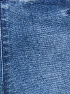 KOGMADISON Hohe Taille Weiter Beinschnitt Knöchellang Jeans