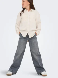 KOGNEW Weiter Beinschnitt Jeans