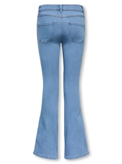 KOGRAIN Mittlere Taille Flared Jeans