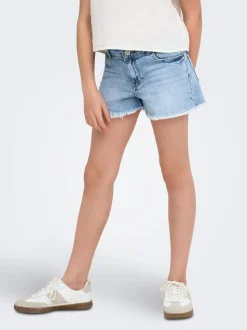 KOGROBYN Gerade geschnitten Jeans-Shorts
