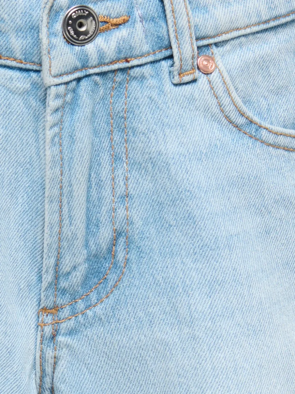KOGROBYN Hohe Taille Normal geschnitten Jeans-Shorts