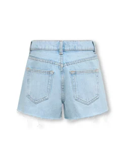 KOGROBYN Hohe Taille Normal geschnitten Jeans-Shorts