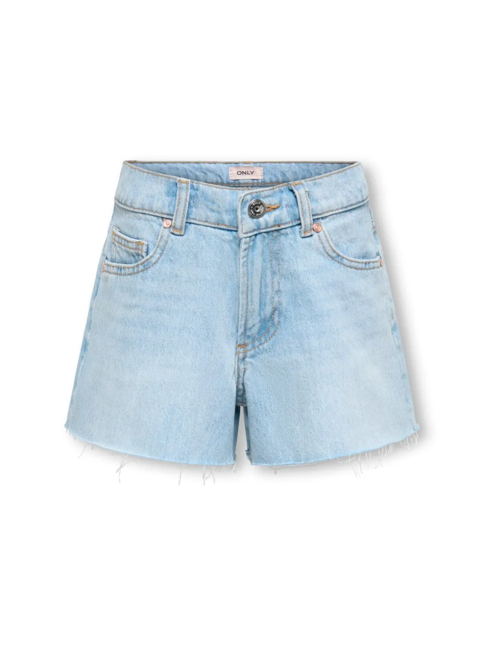 KOGROBYN Hohe Taille Normal geschnitten Jeans-Shorts