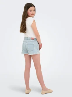 KOGROBYN Locker geschnitten Jeans-Shorts