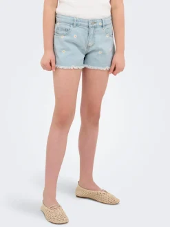 KOGROBYN Locker geschnitten Jeans-Shorts