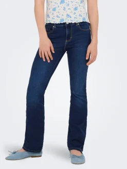 KOGROYAL Mittlere Taille Flared Jeans