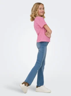 KOGROYAL Mittlere Taille Flared Jeans