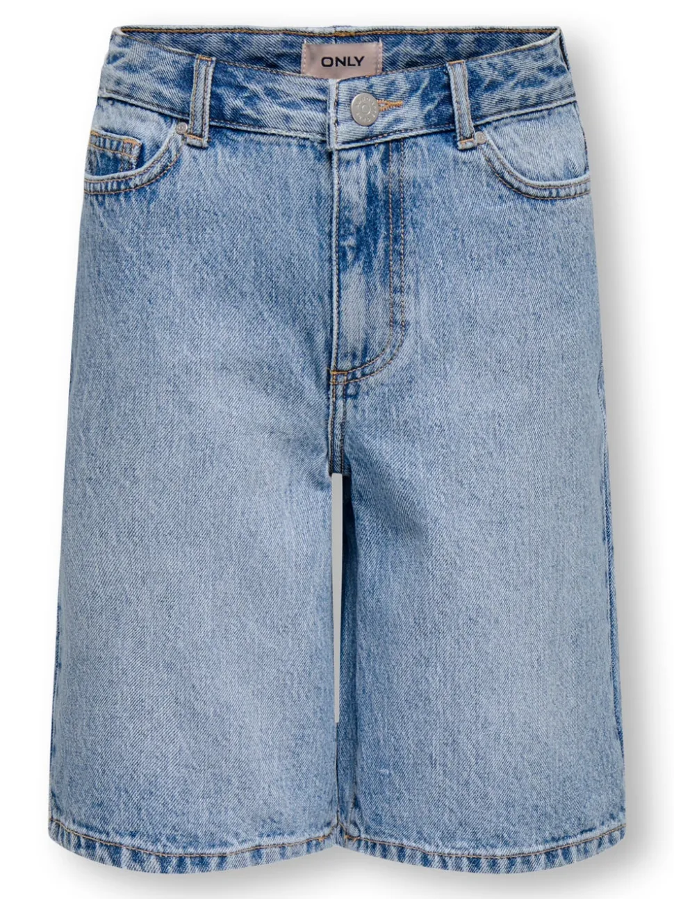 KOGSONNY Hohe Taille Normal geschnitten Jeans-Shorts