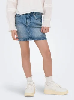 KOGSTELLA Denim Jeansrock Kurzer Rock