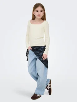 KOGTAMY Barrel Fit Jeans