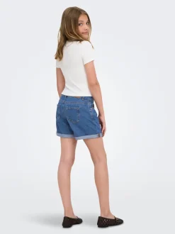 KOGVEGA Normal geschnitten Jeans-Shorts