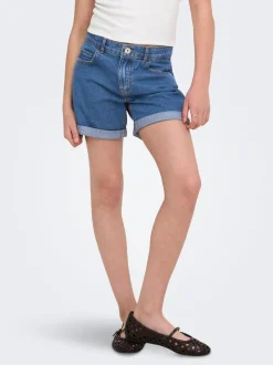 KOGVEGA Normal geschnitten Jeans-Shorts