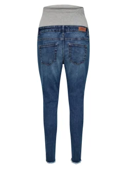 OLMBLUSH Mittlere Taille Skinny Fit Knöchellang Jeans