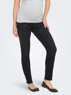OLMBLUSH Mittlere Taille Skinny Fit Knöchellang Jeans