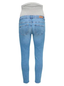 OLMBLUSH Mittlere Taille Skinny Fit Knöchellang Jeans