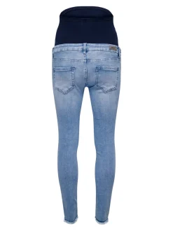 OLMBLUSH Mittlere Taille Skinny Fit Knöchellang Jeans