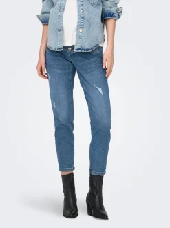 OLMCATWALK Hohe Taille Hohe Taille Knöchellang Jeans