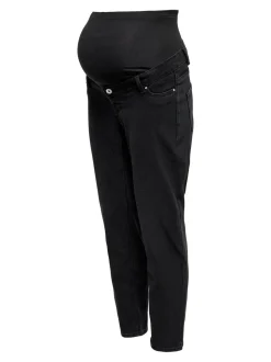 OLMCATWALK Hohe Taille Verjüngter Slim Fit Knöchellang Jeans