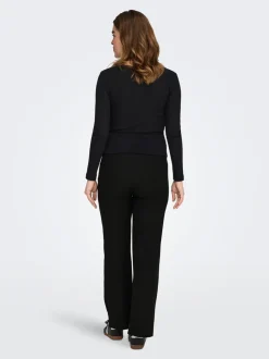 OLMEMMA Normal geschnitten Hose mit weitem Beinschnitt