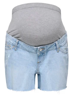 OLMGABI Mittlere Taille Normal geschnitten Jeans-Shorts