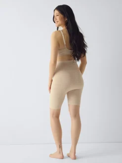 OLMHOPE Hohe Taille Normal geschnitten Nahtlose Shorts