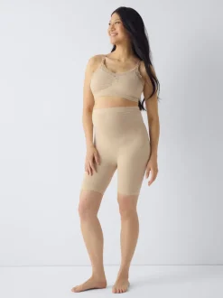OLMHOPE Hohe Taille Normal geschnitten Nahtlose Shorts