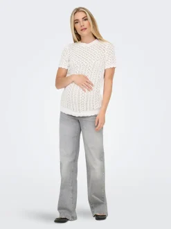 OLMJUICY Hohe Taille Weiter Beinschnitt Jeans