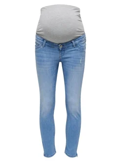 OLMKARLA Mittlere Taille Skinny Fit Knöchellang Jeans