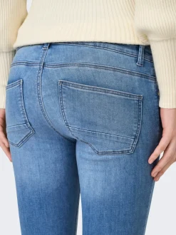 OLMKARLA Mittlere Taille Skinny Fit Knöchellang Jeans