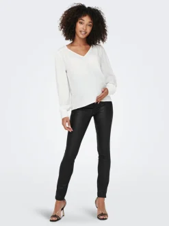 OLMKENDELL Mittlere Taille Skinny Fit Knöchellang Jeans