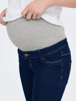 OLMLANA Hohe Taille Retro-Fit, ausgestellt Jeans