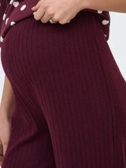 OLMLOLA Normal geschnitten Hose mit weitem Beinschnitt
