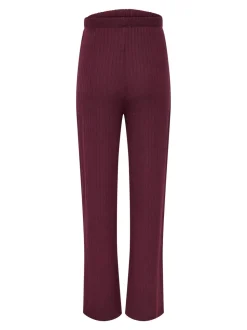 OLMLOLA Normal geschnitten Hose mit weitem Beinschnitt