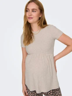 OLMMALAYA Top mit Schößchen