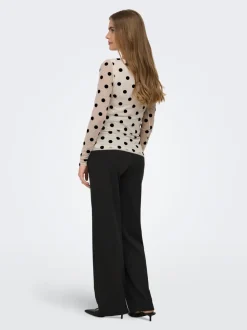 OLMMANIA Normal geschnitten Hose mit weitem Beinschnitt