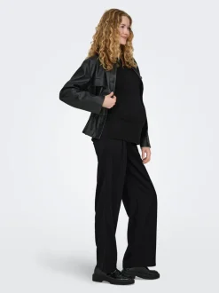 OLMpleat straight fit suit pant