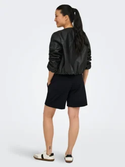 OLMPOPTRASH Locker geschnitten Bermuda Shorts