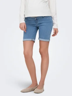 OLMRAIN Eng anliegend Jeans-Shorts