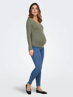 OLMRAIN Mittlere Taille Skinny Fit Jeans