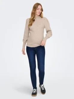 OLMROSE Hohe Taille Skinny Fit Jeans