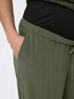 OLMSIESTA Gerade geschnitten Leinen Hose