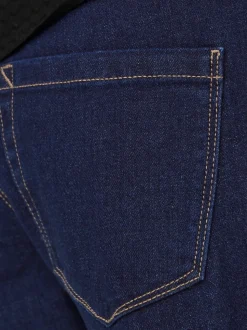 OLMSNOW Hohe Taille Weiter Beinschnitt Jeans