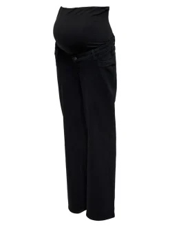 OLMSNOW Hohe Taille Weiter Beinschnitt Jeans