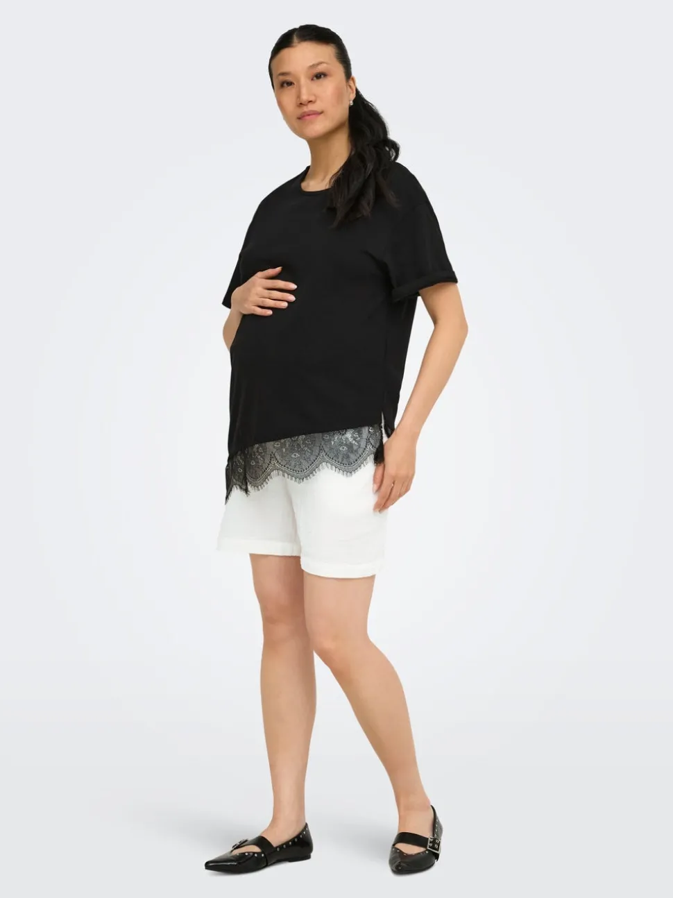 OLMTHYRA Niedrige Taille Normal geschnitten Skorts