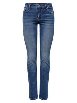 ONLALICIA Mittlere Taille Gerade geschnitten Jeans