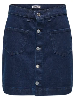 ONLAMAZING Denim Jeansrock Kurzer Rock