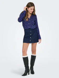 ONLAMAZING Denim Jeansrock Kurzer Rock