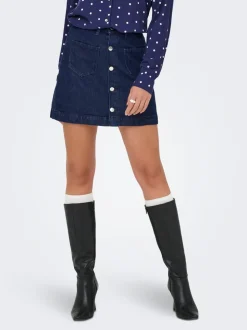 ONLAMAZING Denim Jeansrock Kurzer Rock
